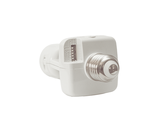 Sensor de Presença QA17M Soquete E27 48W LED com Fotocélula Qualitronix